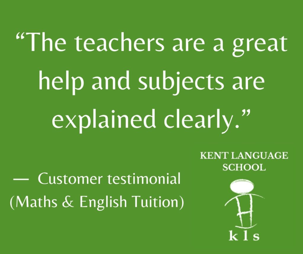 The teachers are a great help