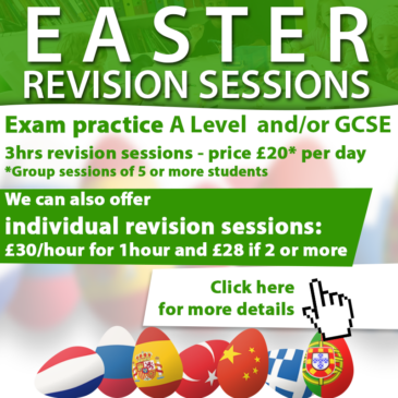 Easter Revision Sessions: places still available!!
