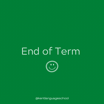 End of term!